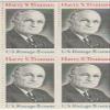 1973 Harry Truman 8 Cent Stamp, Scott # 1499, Set of 4 view 1