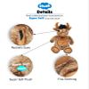 Puzzled DolliBu Plush Buffalo Stuffed Animal - Soft Plush Huggable Brown Buffalo, Adorable Playtime Bison Plush Toy, Cute Wildlife Animal Cuddle Gift for Kids & Adults - 9 Inch view 2