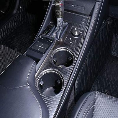 Eppar New Carbon Fiber Gear Box Cover One PC Compatible with Lexus RC RC350 RC300h 2014-2018