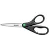 (6 Pack Value Bundle) ACM41418 KleenEarth Recycled Stainless Steel Scissors, 8" Straight, Black view 1