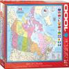 EuroGraphics Map of Canada Puzzle (1000 Piece) view 1