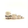 BuyRussianGifts 1.25" Small Miniature White Elephant MINI Nesting Dolls Russian Hand Carved Hand Painted 5 Piece/The Smallest Matryoshka in The World view 4