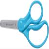 Westcott School Left and Right Handed Kids Scissors, 5", Blunt, Colors Vary (13130) view 4