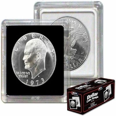 BCW 2x2 Dollar Coin Snaps - 50 ct