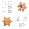 ULT-unite3D Wooden Cube Brain Teaser Puzzle view 4