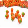 Lot 10 Oranges Fruit Dollhouse Miniature Food Supply Charms 3918 view 2