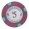 Claysmith Gaming Milano Poker Chip Lightweight 10-gram Casino Clay  Pack of 50 ($5 Red) view 1