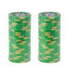 Claysmith Gaming Milano Poker Chip Lightweight 10-gram Casino Clay  Pack of 50 ($25 Green) view 2