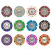 Claysmith Gaming The Mint Poker Chip Heavyweight 13.5-gram Clay Composite  Pack of 50 ($10000 Orange) view 4