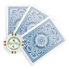 Claysmith Gaming Bluff Canyon Poker Chips Heavyweight 13.5-gram Clay Composite  Pack of 50 ($1 White) view 3