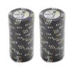 Claysmith Gaming Desert Heat Poker Chip Heavyweight 13.5-gram Clay Composite  Pack of 50 ($100 Black) view 2