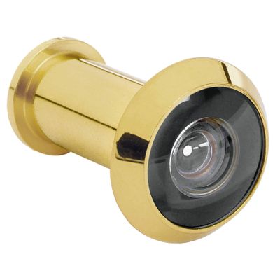 Security peephole brass