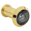 Security peephole brass view 1