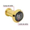 Security peephole brass view 2