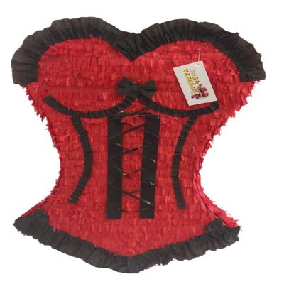 Red Corset Pinata