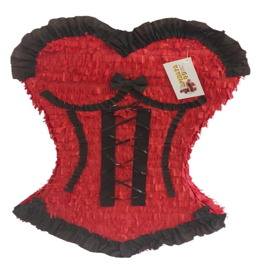 Red Corset Pinata