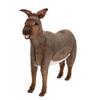 43" Brown and Black Handcrafted Donkey Stuffed Animal view 1