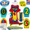 Little Folk Visuals Pete the Cat and His Four Groovy Buttons Precut Felt Pieces, 14 Pieces Set view 2