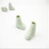 2 White Shoe Ceramic Vase Planter Pot Dollhouse Miniature Ceramic Supply 12803 view 4