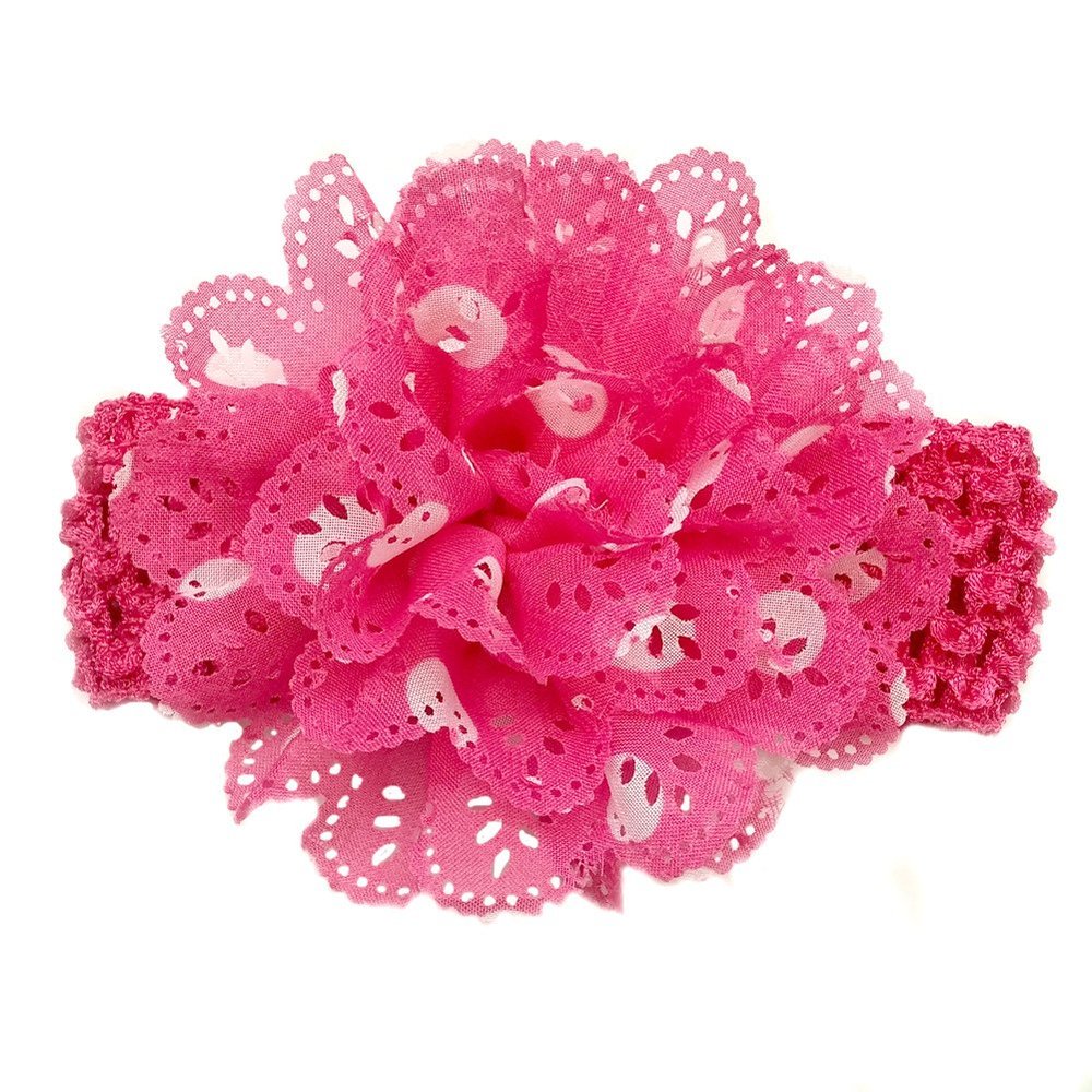Bear & Boo Baby Girls Pretty in Polka Dots Headband O/S Pink