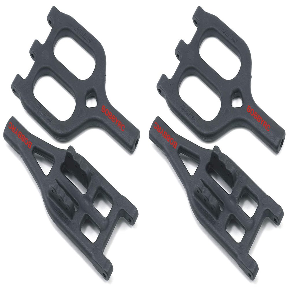 2 PACK RPM 80462 Front Rear Black Suspension Arms 2.5 3.3 Tmaxx Emaxx INCLUDES CHICAGOLAND RC COUPON