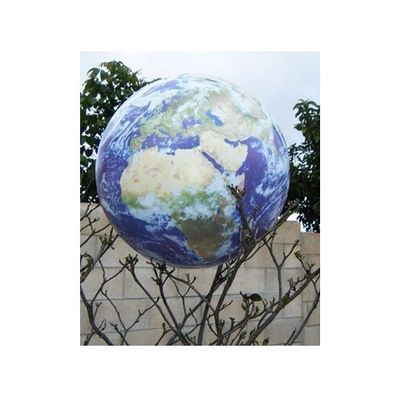2 X Toys Inflatable Earth Ball w/Glow in Dark Cities