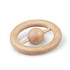 Kay Bojesen Wooden Rattle Brown 8 x 8 cm view 1