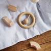 Kay Bojesen Wooden Rattle Brown 8 x 8 cm view 2