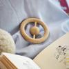 Kay Bojesen Wooden Rattle Brown 8 x 8 cm view 3
