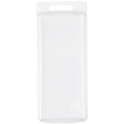 Collecting Warehouse Clear Plastic Clamshell Package / Storage Container, 5.375" H x 2.25" W x 1.25" D, Pack of 100
