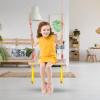 PELLOR Playground Children's Wooden Trapeze Swing Bar with Plastic Gym Rings Swing Set for Indoor & Outdoor Fun view 3