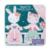 Stephen Joseph, Travel Tin Magnetic Dress Up,Bunny and Cat Small, 40 unique pieces view 1