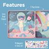 Stephen Joseph, Magnetic Dress Up Dolls 40 PC Play Set  Screen-Free Pretend Play Magnetic Case, Ideal for Ages 3+  Travel Game for Kids, Magnetic On The Go Activity Set, Unicorn and Mermaid view 4