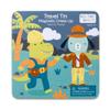 Stephen Joseph, Magnetic Dress Up Dolls 40 PC Play Set  Screen-Free Pretend Play Magnetic Case, Ideal for Ages 3+  Travel Game for Kids, Magnetic On The Go Activity Set, Dino and Dog view 1