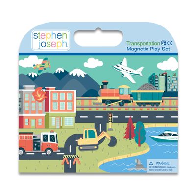 Stephen Joseph Magnetic Play Set Transportation