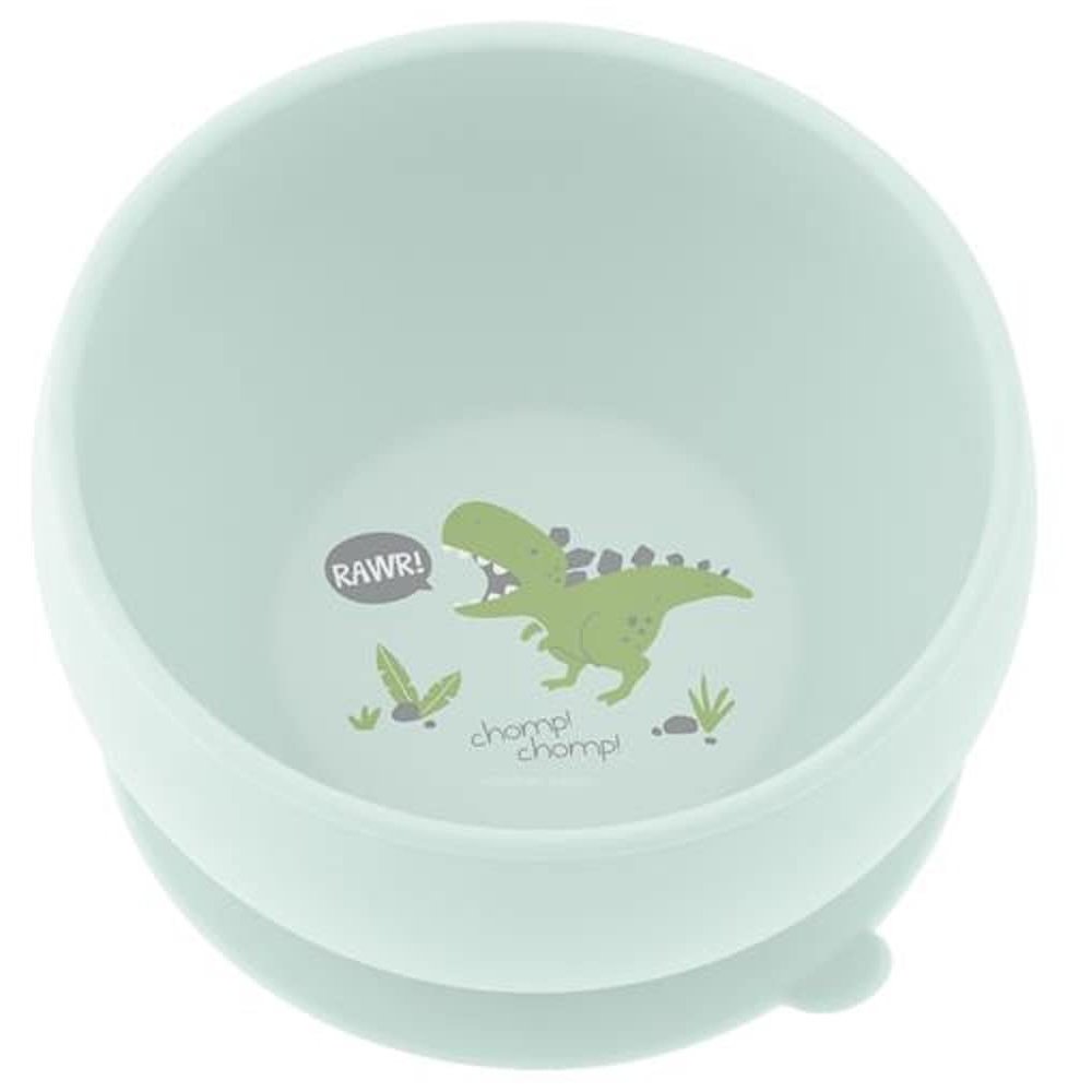 Stephen Joseph, Silicone Baby Bowls, Suction Bowl, Stay Put Suction Bowl, First Stage Self Feeding, Dino
