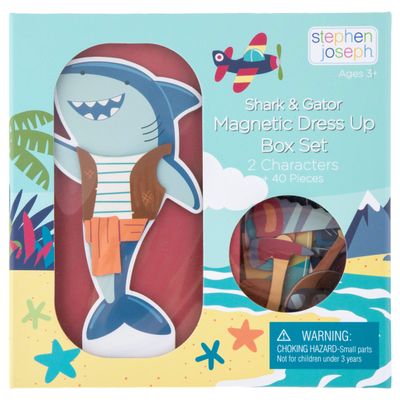 Stephen Joseph, Magnetic Dress Up Doll Shark and Gator