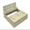 Allwood Sandy 16 Sandbox w/Sand Screen, 2 Foldable Bench Seats view 3