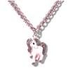 Claire's Club Glitter Horse Pendant Necklace view 1