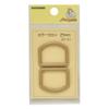 KIYOHARA color D-Ring 25 mm Natural Beige 2 Pieces SUN57  123 view 1