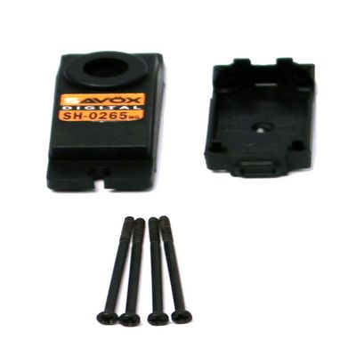 Savox Servos CSH0265MG Top and Bottom Servo Case with 4 Screws Sh0265Mg