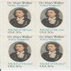 1982 Surgeon Mary Walker 20 Cent Stamp, Scott #2013, Set of 4 view 1