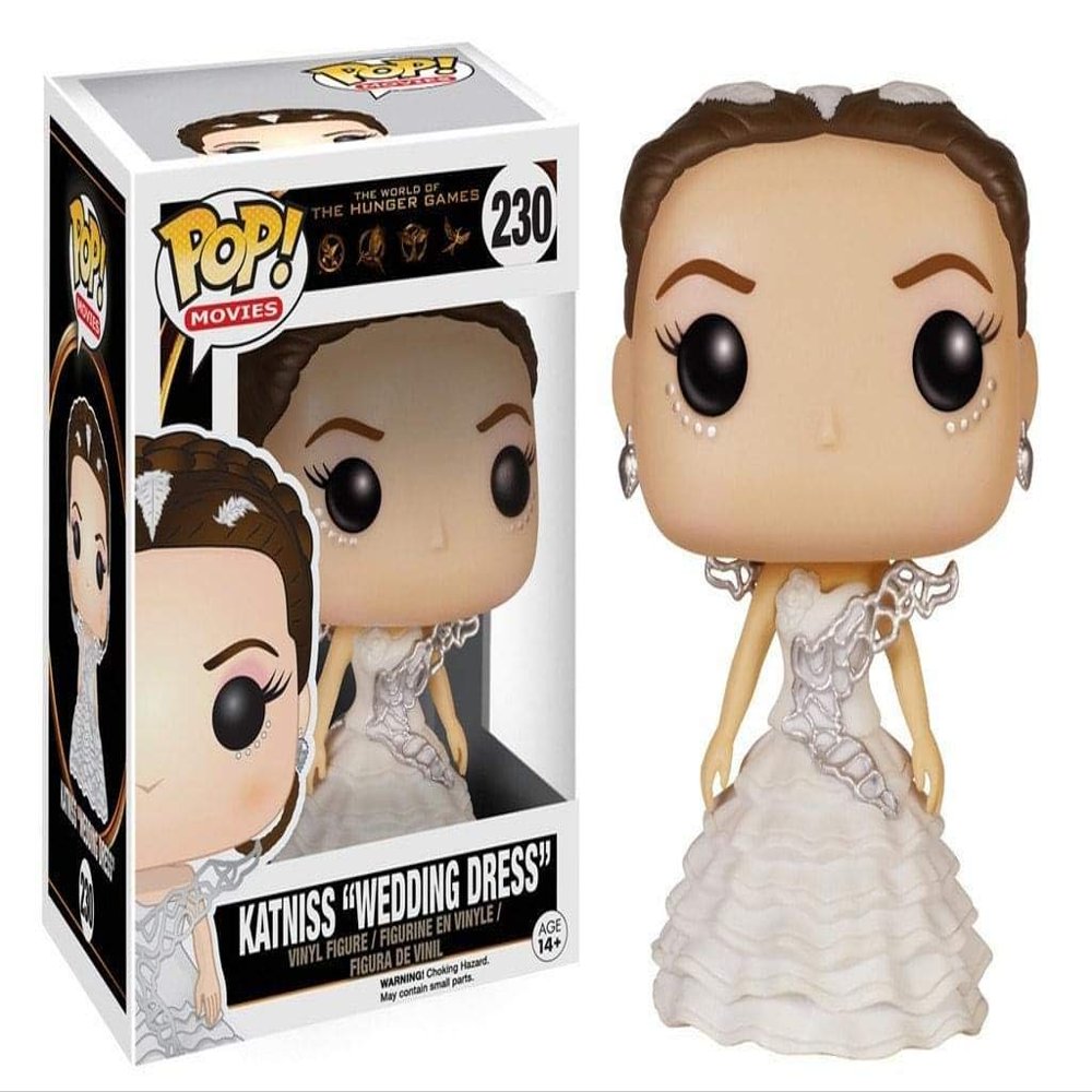 Funko POP Movies: The Hunger Games - Wedding Day Katniss Action Figure