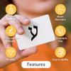 CARDDIA | Biblical Hebrew Alphabet Educational Flashcards | Includes Consonants, Vowels, Dagesh, and Final Forms view 4