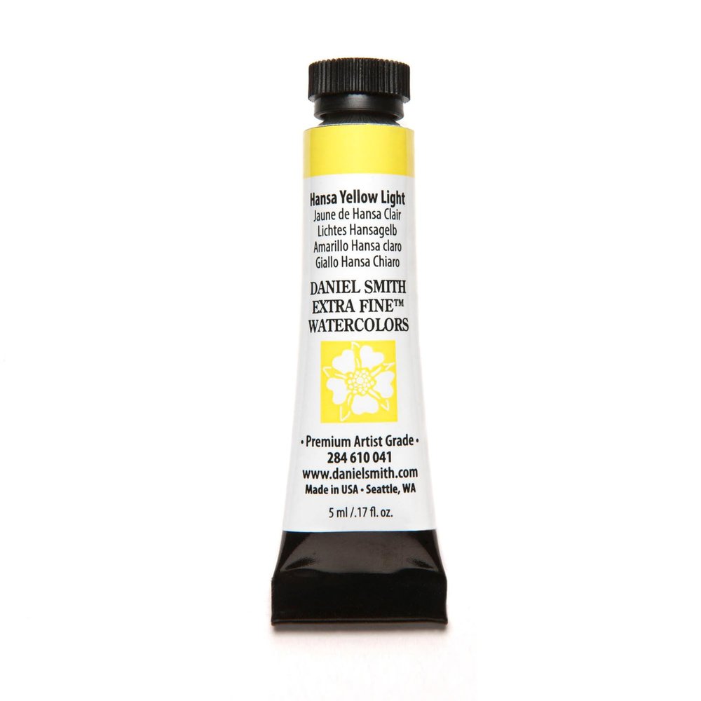 Daniel Smith 284610041 Extra Fine Watercolors Tube, 5ml, Hansa Yellow Light