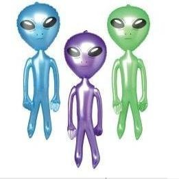 Alien Inflatable 22 inch (1 Dozen) by DPPD