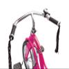 Schwinn Roadster Bike for Toddler, Kids Classic Tricycle, Low Positioned Steel Trike Frame w/ Bell & Handlebar Tassels, Rear Deck Made of Genuine Wood, Boys and Girls Ages 2-4 Year Old, Bright Pink view 3