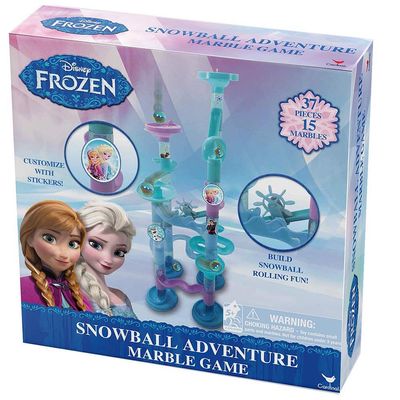 Frozen Snowball Adventure Marble Frenzy Racer Game by Cardinal