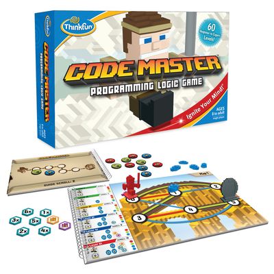 ThinkFun Code Master Programming Logic Game and STEM Toy  Teaches Programming Skills Through Fun Gameplay