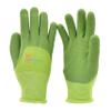 G & F Products 2040-2G JustForKids Premium MicroFoam Texture Coated Kids Garden Gloves, Kids Work Gloves, Yellow/Green, 1 Pair view 1